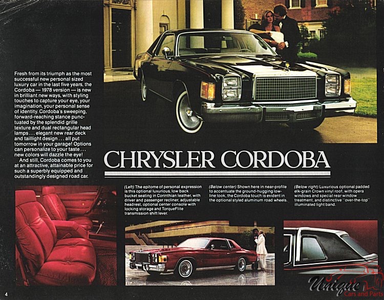 1978 Chrysler-Plymouth Brochure Page 6